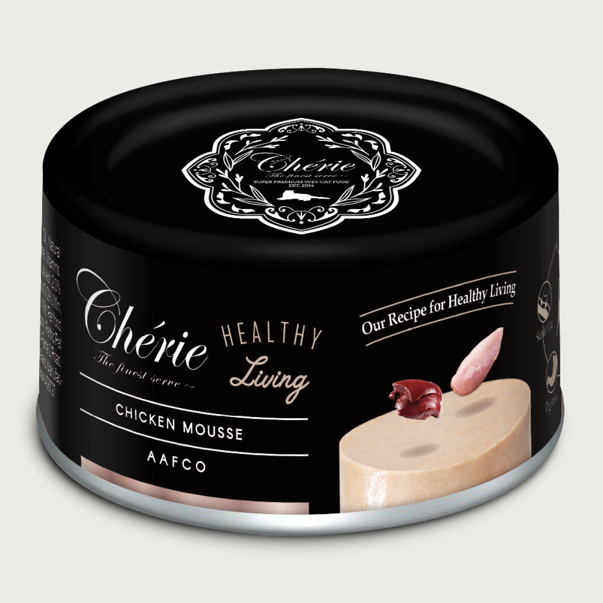 Set | Chérie Healthy Living Mousse di pollo 80 g + 1 filetto omaggio