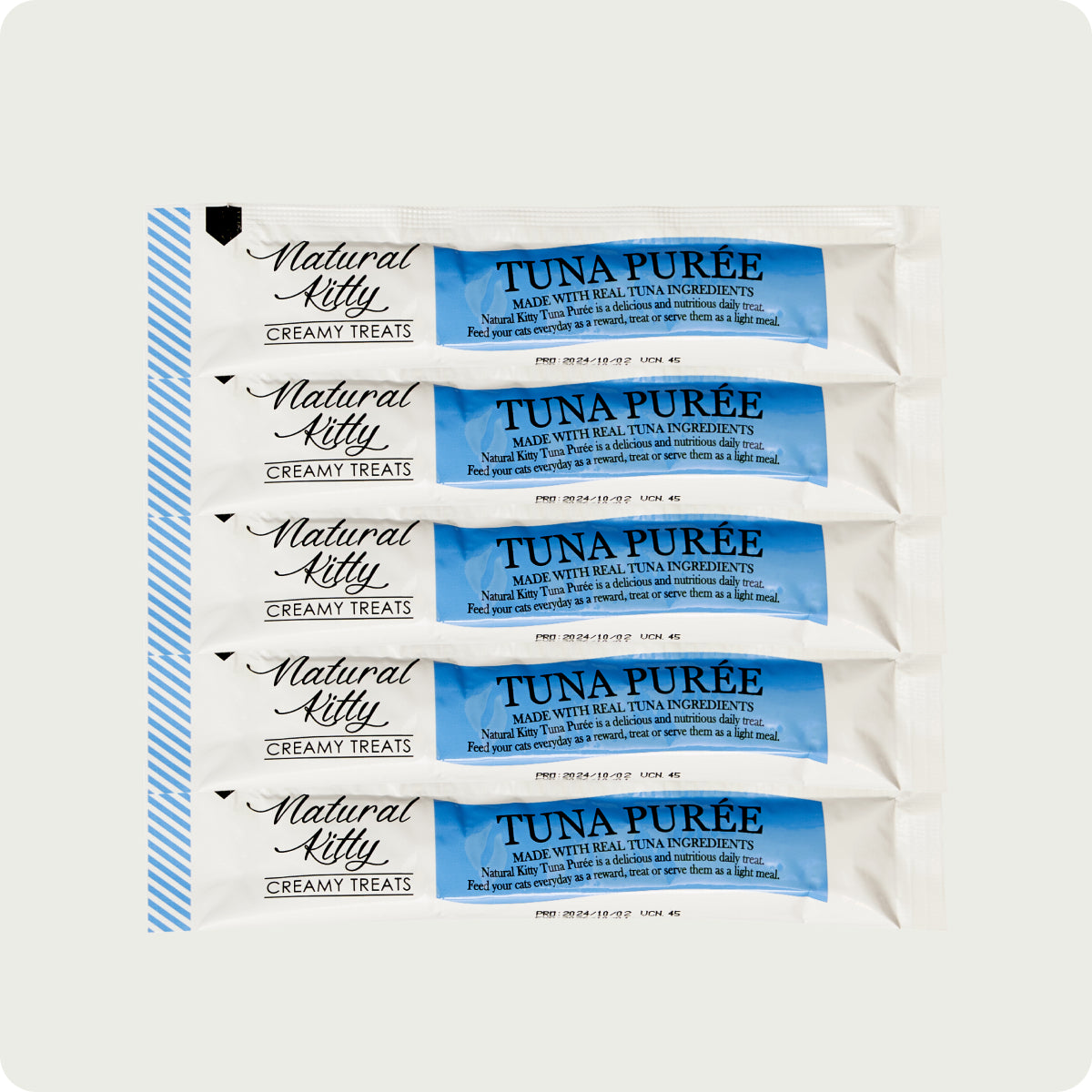 Snack cremoso funzionale Natural Kitty - Purea di tonno - Sterilizzato