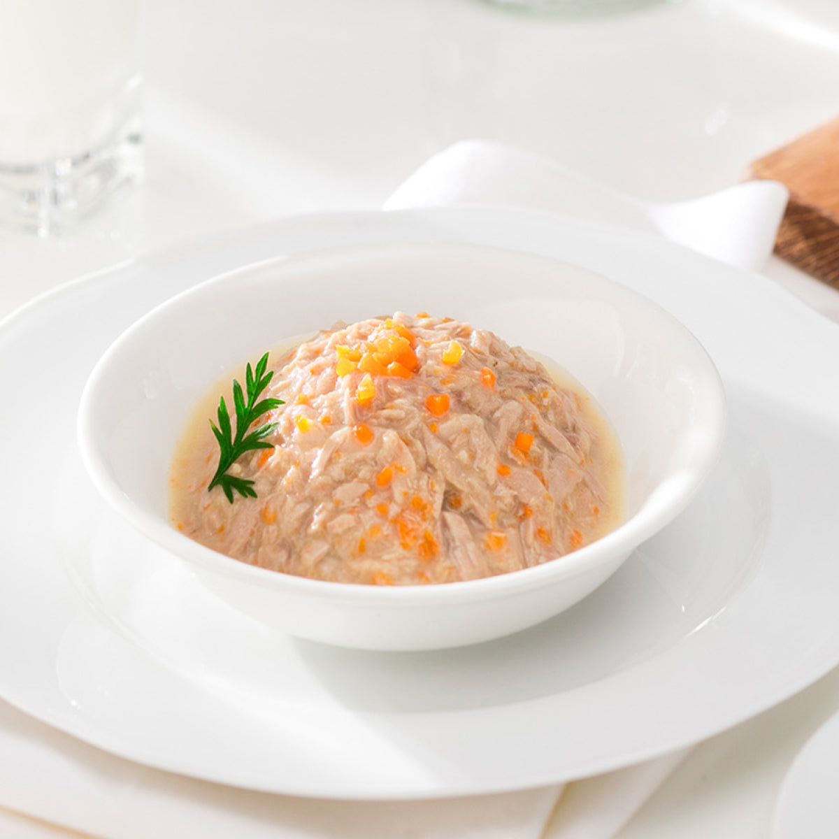 Set | Chérie Special Diet Cibo Umido Tonno con Carote 80 g + 1 Filetto in Omaggio